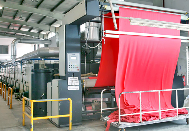 DYEING stentring
